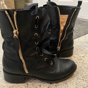 Valentino combat boots